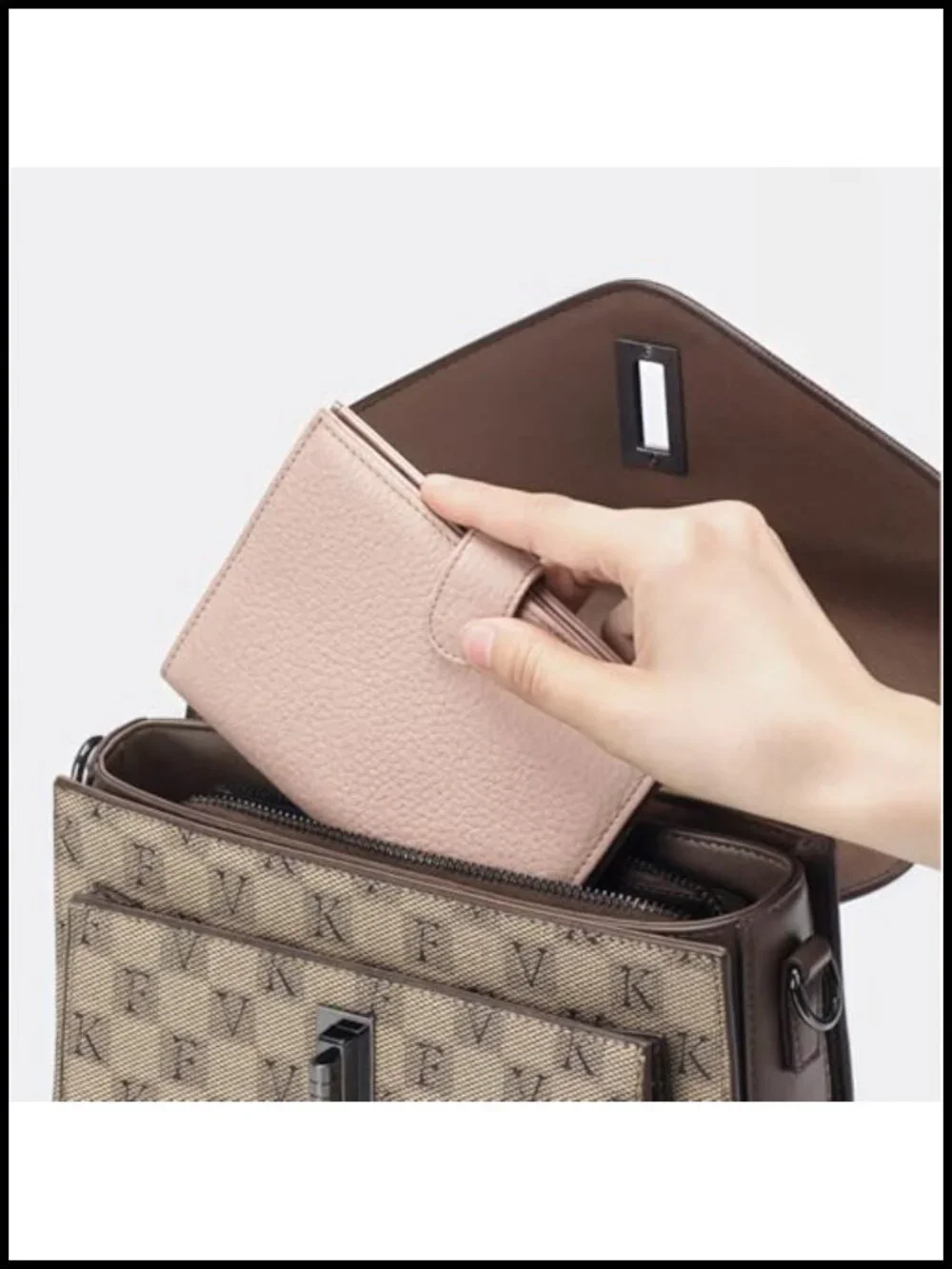 RFID Blocking Leather Passport Holder with Cash & Card Slots, Travel Organizer